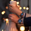 【CITIZEN 星辰】夜川月限定款 超級鈦 日月顯示 光動能電波 情侶對錶 男女手錶(EE1007-75L+BY1007-60L)