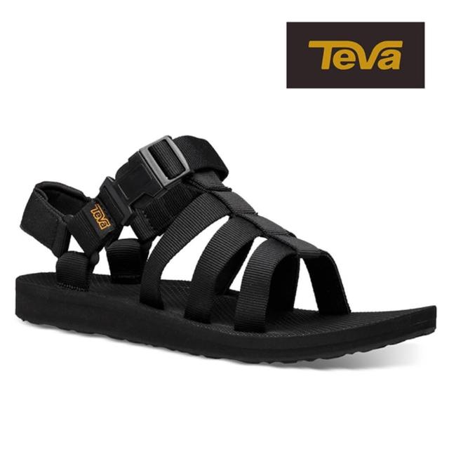 【TEVA】女 Original Dorado 角鬥士輕量快扣織帶涼鞋 黑(TV1136310BLK)
