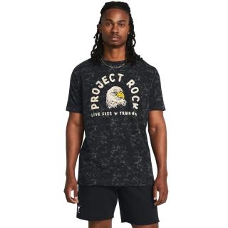 【UNDER ARMOUR】UA 男 Pjt Rock Free Graphic 短袖T-Shirt_1383220-001(黑)