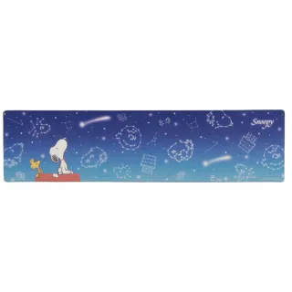 【日本SENKO】史努比 SNOOPY PVC 抑菌 防臭 卡通地墊 腳踏墊 軟墊 廚房地墊(45X180CM  平行輸入)