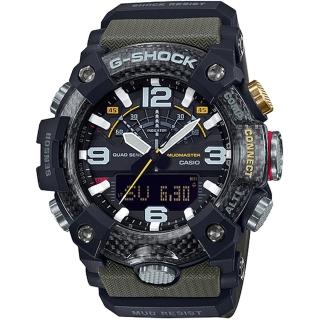 【CASIO 卡西歐】G-SHOCK MUDMASTER藍牙功能泥人錶 禮物 開學(GG-B100-1A3)