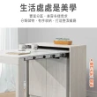 【ASSARI】雨果2.7尺伸縮多功能桌收納櫃(寬80x深40~127x高83cm)