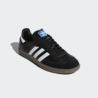 【adidas 愛迪達】休閒鞋 男鞋 運動鞋 三葉草 SAMBA OG 黑 B75807