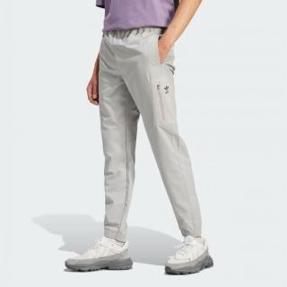 【adidas 愛迪達】長褲 男款 運動褲 三葉草 UTILITY PANTS 灰 IR9437