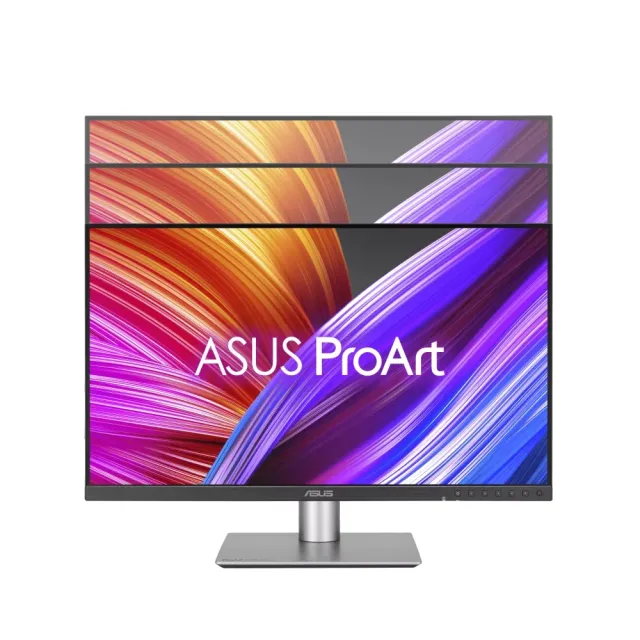 【ASUS 華碩】ProArt PA24ACRV IPS 24型 QHD USB-C 可旋轉專業螢幕(HDR 400/75Hz/5ms/喇叭)