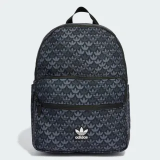 【adidas 愛迪達】後背包 運動包 書包 旅行包 登山包 MONOGRAM  BP 黑 IU0009