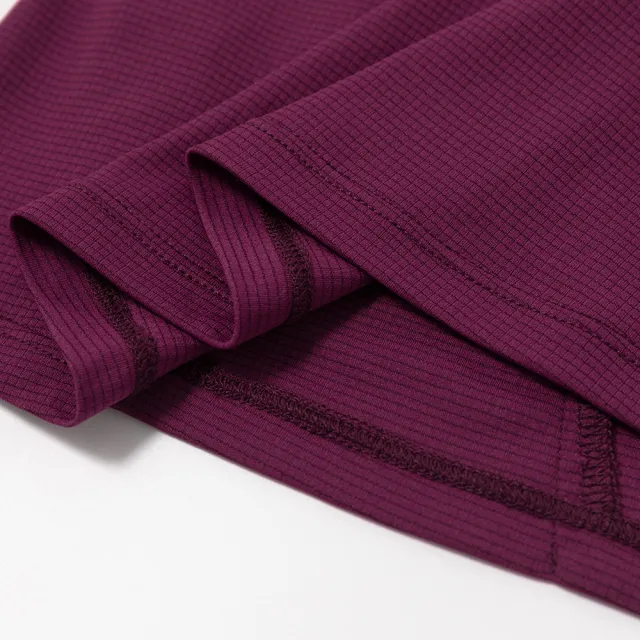 【AStage】Buff T-Shirt 透氣快乾短袖排汗衣 女 葡萄酒紫(銀離子機能運動上衣)