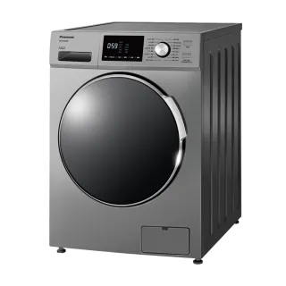 【Panasonic 國際牌】12公斤洗脫變頻滾筒洗衣機(NA-V120HW-G 晶漾銀)