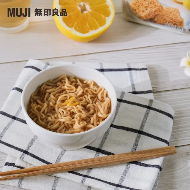 【MUJI 無印良品】即食迷你拉麵/柚子鹽風味/120g/4入
