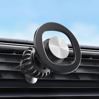 【Pipe】強力磁吸 MagSafe手機支架 伸縮夾穩固不脫落 通用出風口 汽車用手機架 導航車架