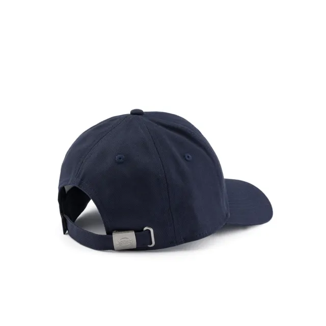 【Dickies】男女款深海軍藍純棉品牌Logo刺繡棒球帽｜DK008220CG7(帽子)