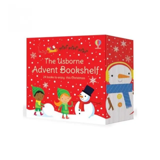 The Usborne Advent Bookshelf （24 storybooks to enjoy Christmas）