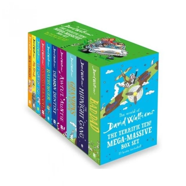 The World of David Walliams the Terrific Ten! Mega-Massive Box Set （10 Books）