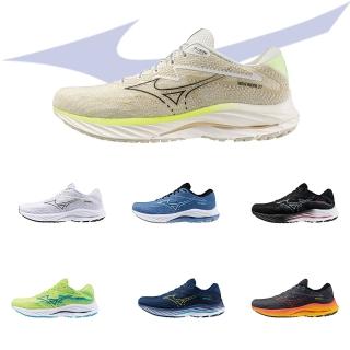 【MIZUNO 美津濃】慢跑鞋 一起運動 24SS WAVE RIDER 27(J1GC236590/J1GC230458)