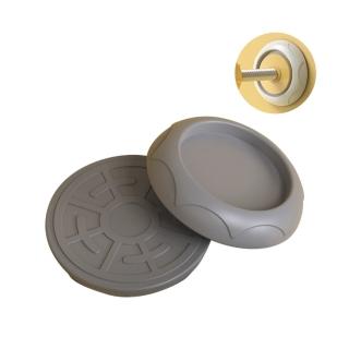 【JoyNa】1包4入 寶寶安全防護 門欄護牆器 柵欄固定器(伸縮桿止滑墊.牆面保護墊)