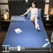 立體加厚涼感泰國乳膠記憶棉複合式雙人床墊150*200cm厚7cm(藍色或灰色隨機發貨)