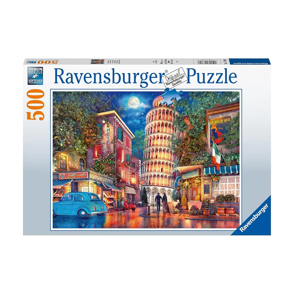 【Ravensburger】維寶拼圖 比薩夜晚 500片