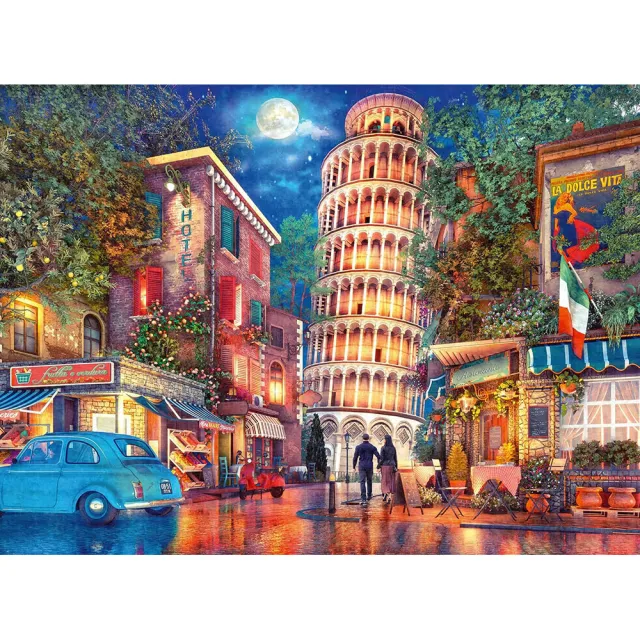 【Ravensburger】維寶拼圖 比薩夜晚 500片