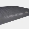 【Outdoorbase】歡樂時光電動充氣床墊-黑系列KING(電動充氣 舒適植絨 安穩不搖晃)