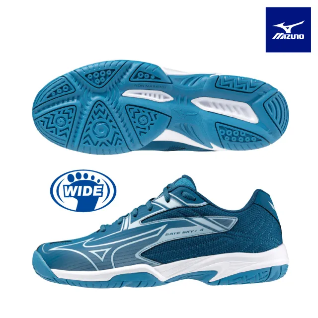 【MIZUNO 美津濃】GATE SKY PLUS 4 羽球鞋 71GA2421XX(羽球鞋)