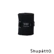 【SHUPATTO】燈籠型戶外系列秒收環保時尚網袋-大(黑/環保袋/啪啪包/防潑)