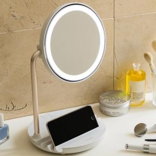 【FESTINO】LED Fan Mirror 柔光微風化妝鏡(SMHB-032)