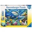 【Ravensburger】維寶拼圖 鯊魚礁 100片