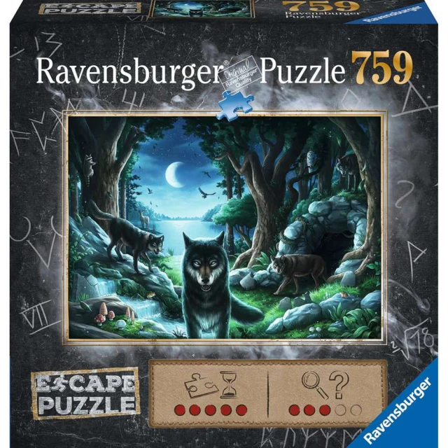 Ravensburger 維寶拼圖 Escape系列狼群的詛咒 759片