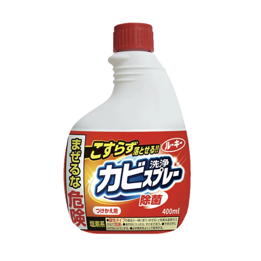 【第一石鹼】日本原裝 浴廁磁磚除霉噴霧補充瓶400ml(地壁磚用/平行輸入)