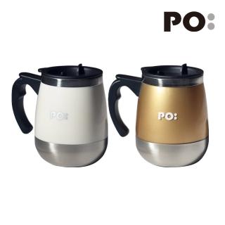 【PO:Selected】買一送一-丹麥不鏽鋼咖啡保溫胖胖杯450ml(共4色)
