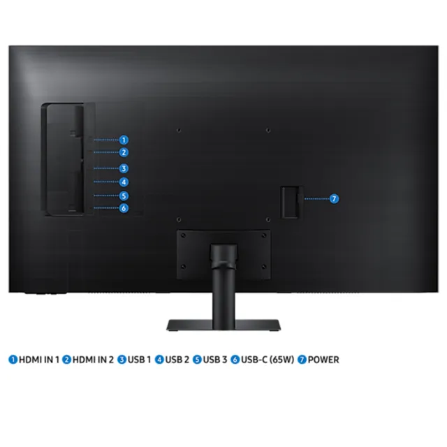 【SAMSUNG 三星】★新箱損品★ M7 S43BM700UC 43型 4K VA 60Hz 智慧聯網平面螢幕(Type-C/內建喇叭/4ms)