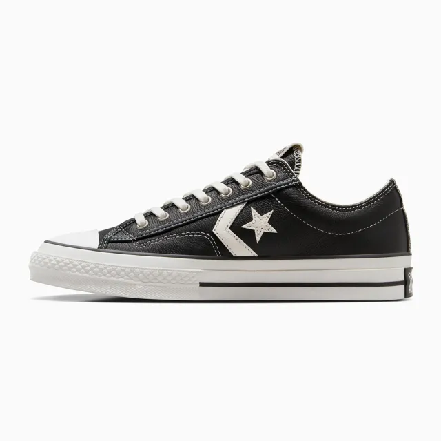 【CONVERSE】休閒鞋 男鞋 女鞋 帆布鞋 皮革 STAR PLAYER 76 OX 黑 A06204C