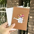 【GIFTME5】田園風情祝賀卡片(生日卡片 溫馨小卡片 感謝卡 立體圖案 小信封)