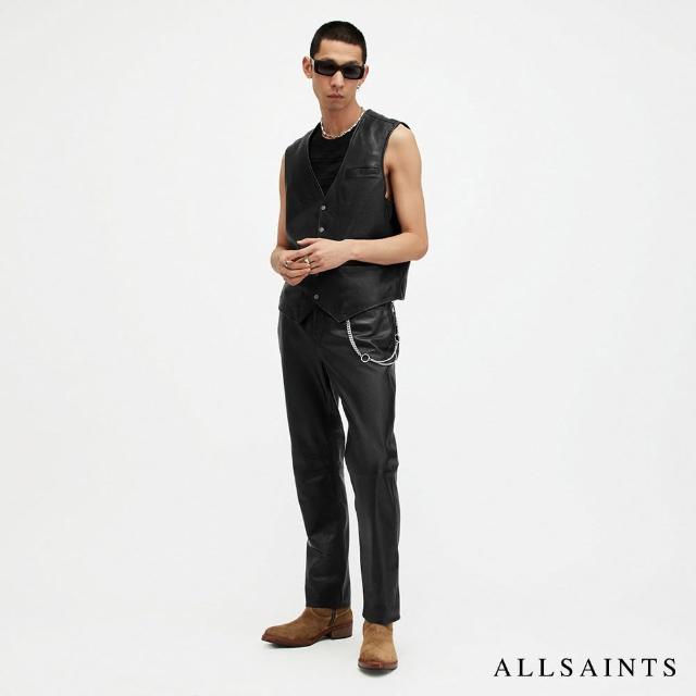 【ALLSAINTS】TEMPO 羊皮西裝背心 ML536Z(寬鬆版型)