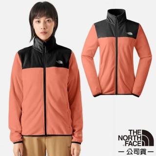 【The North Face】女 款 Polartec 立領抗汙抗臭保暖抓絨外套.夾克(81SR-ROI 桃木粉)