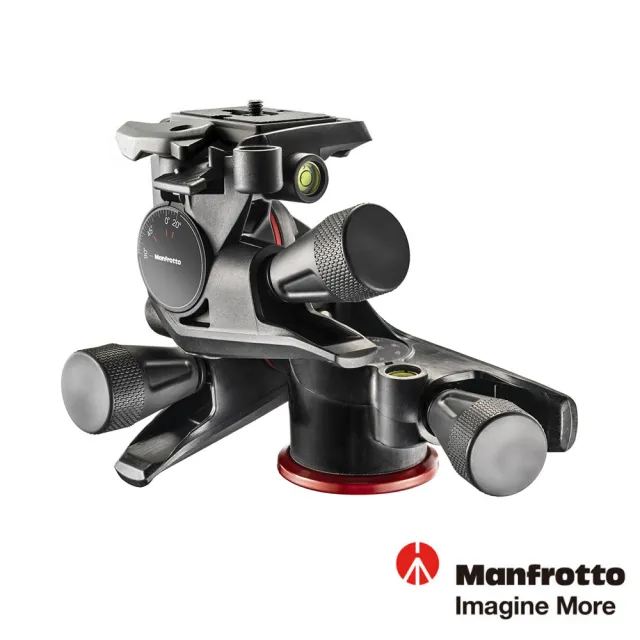 【Manfrotto 曼富圖】三向微調雲台 MHXPRO-3WG(公司貨)