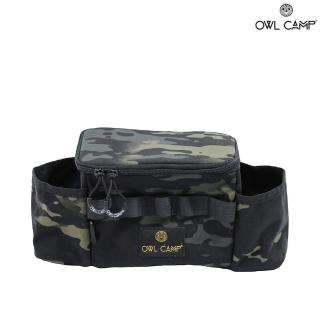 【OWL CAMP】側邊包 - 暗黑迷彩色(側邊收納袋 / 露營椅側包)