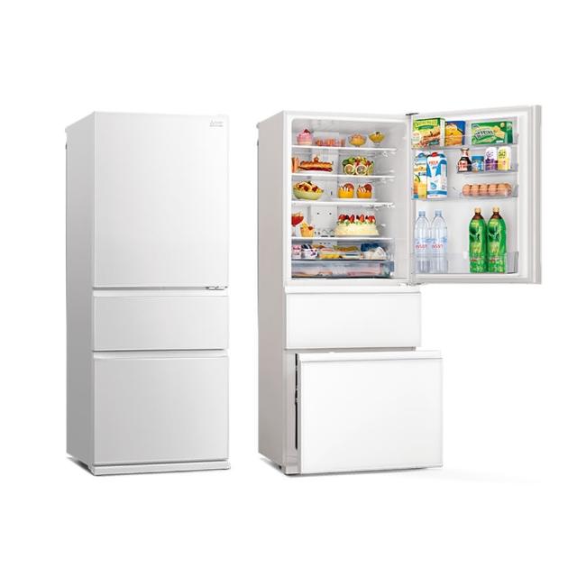 【MITSUBISHI 三菱】450L 泰製一級能效變頻右開3門冰箱(MR-CGX45EP-GWH-C)