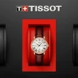 【TISSOT 天梭 官方授權】CARSON 時尚羅馬石英腕錶 母親節 禮物(T1222103603300)