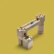 【CUBORO 滾珠積木】擴充配件-磁鐵橋 軌道積木(木製積木精品 空間思維建構 益智玩具)