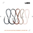【UAG】簡約編織可調式背帶掛繩7mm-黑灰(背帶掛繩 手機掛繩 手機背帶)