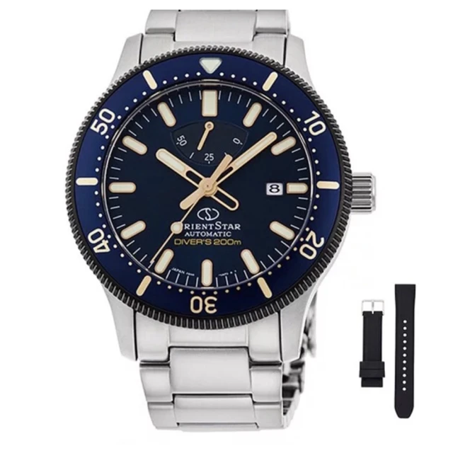 【ORIENT 東方錶】官方授權T2 東方之星 Divers系列限量潛水機械腕錶-43.6mm(RE-AU0304L)