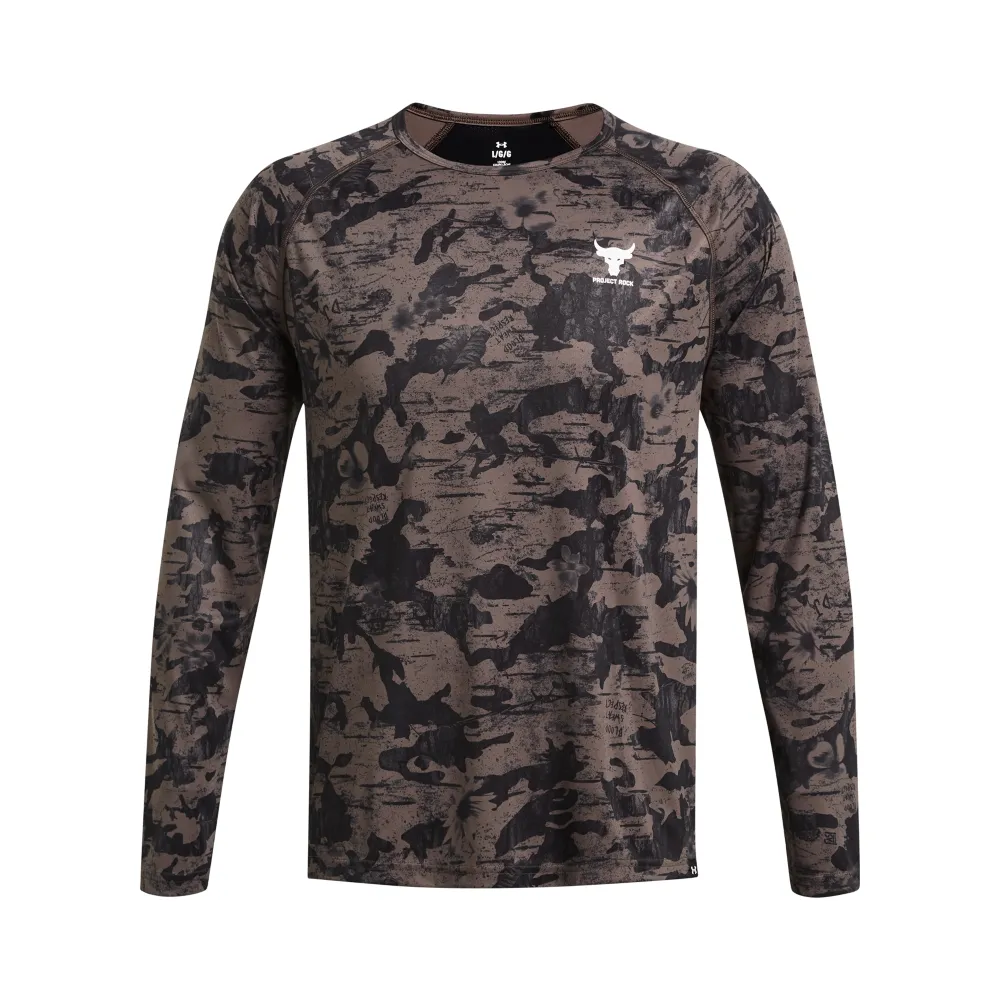 【UNDER ARMOUR】UA 男 Pjt Rock Iso-Chill 長袖T-Shirt_1383218-176(棕色)