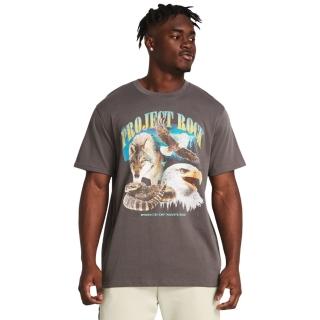 【UNDER ARMOUR】UA 男 巨石強森 Project Rock Bal HWT 短袖T-Shirt 1383222-176(棕色)