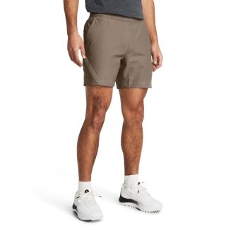 【UNDER ARMOUR】UA 男 Curry 高爾夫短褲 運動短褲 1383425-200(卡其色)