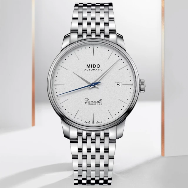 MIDO 美度MIDO 美度 BARONCELLI 永恆系列 簡約纖薄機械腕錶(M0274071101100)
