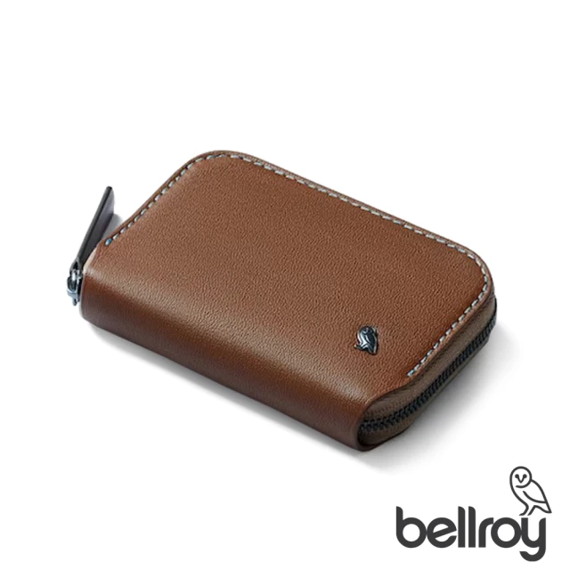 Bellroy Folio Mini 系列拉鍊零錢包卡片夾(榛果棕)