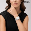 【FOSSIL 官方旗艦館】Scarlette系列 簡約質感女錶 不鏽鋼錶帶指針手錶 38MM(多色可選/母親節)