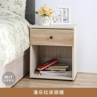 【myhome8 居家無限】潘朵拉床頭櫃(六分木心板打造)