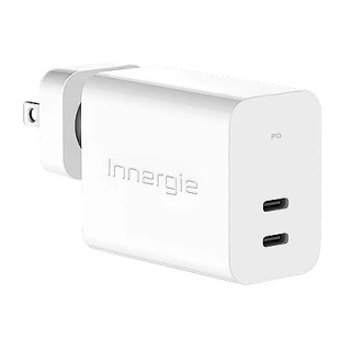 【Innergie】C3 Duo 30瓦 USB-C 雙孔萬用充電器 轉換版(ADP-30KW WTA)